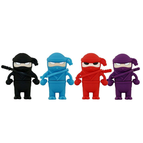 Clé usb Ninja de couleur