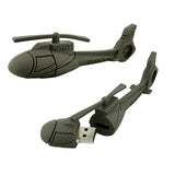 Clé usb Hélicoptère gris