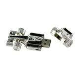 Clé usb Formule 1 acier argent