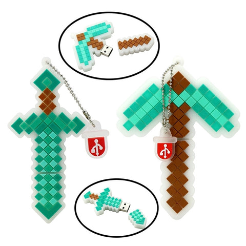 Clé usb Epée rétro jeux vidéo