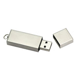 Clé usb metal gris