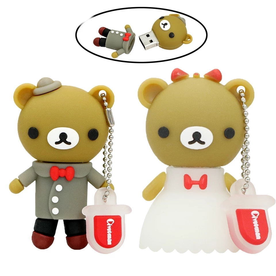 Clé usb Ourson just married