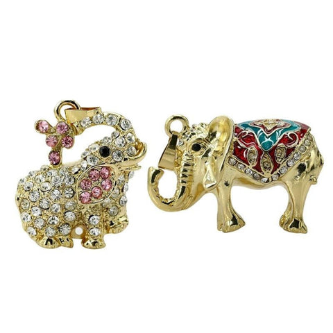 Clé usb Éléphant doré