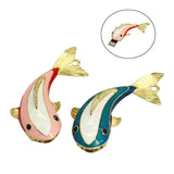Clé usb Poisson acier bleu / rose