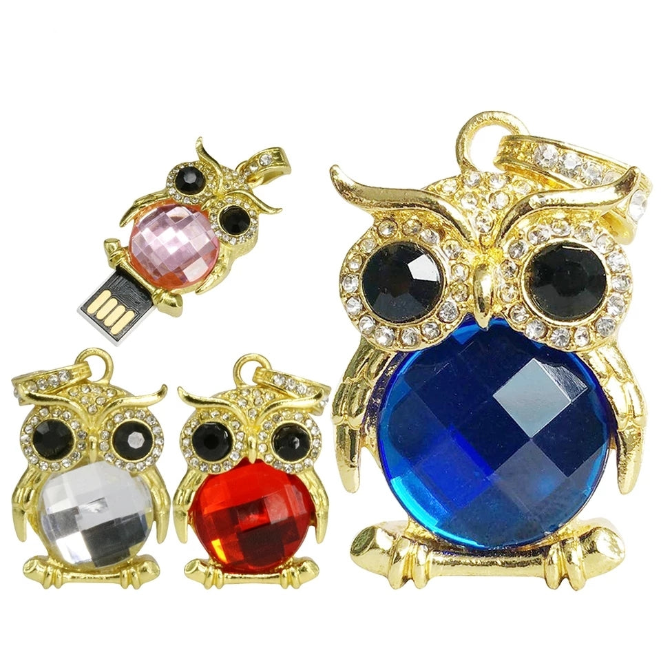Clé usb Chouette luxe