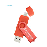 Clé usb 3.0 rotative compatible smartphone Android