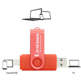 Clé usb 3.0 rotative compatible smartphone Android